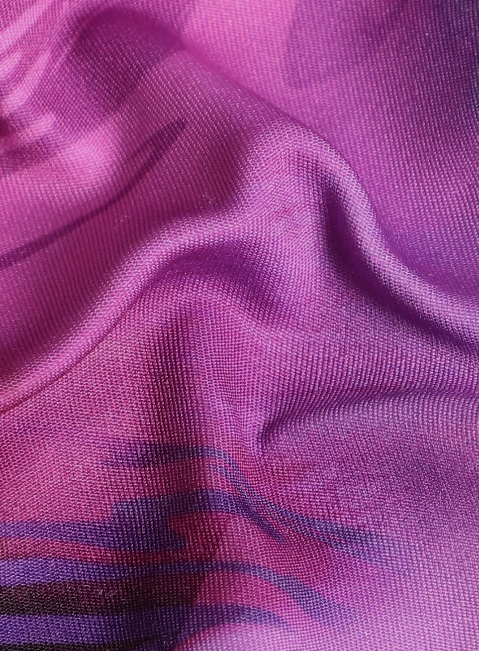 Women's Purple Printed High Impact Training Bra