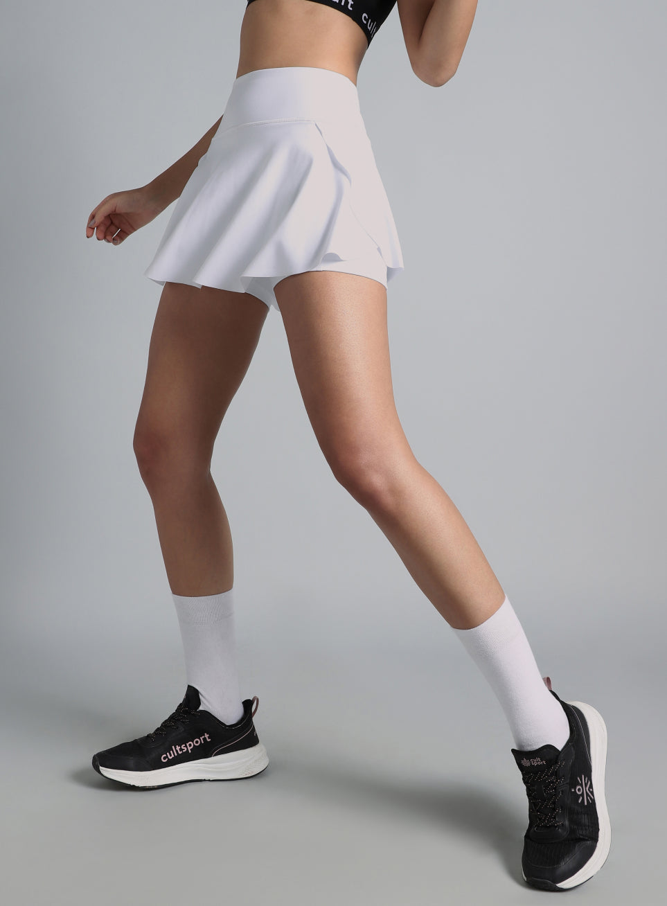 Women's White True Performance Sculpted COMFlex Skorts