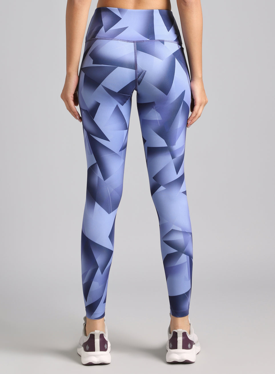 Women's Blue Feel the Beat Printed Tights