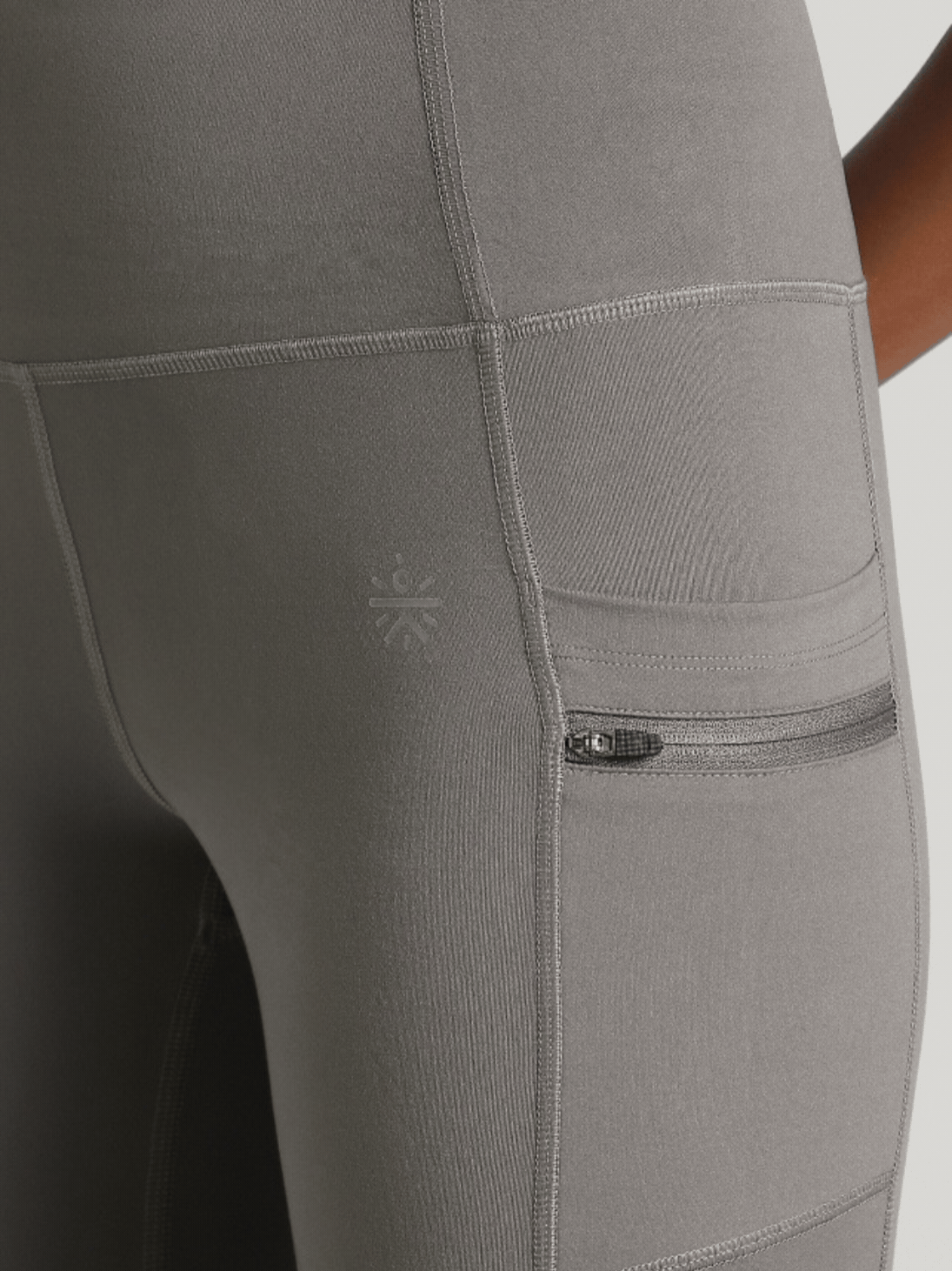 Women's Grey Run Beyond COMFlex Tights