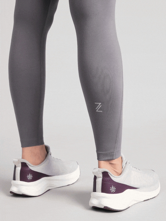 Women's Grey Pace Pro COMFlex Tights