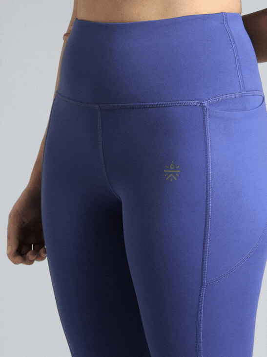 Women's Blue Pace Pro COMFlex Tights