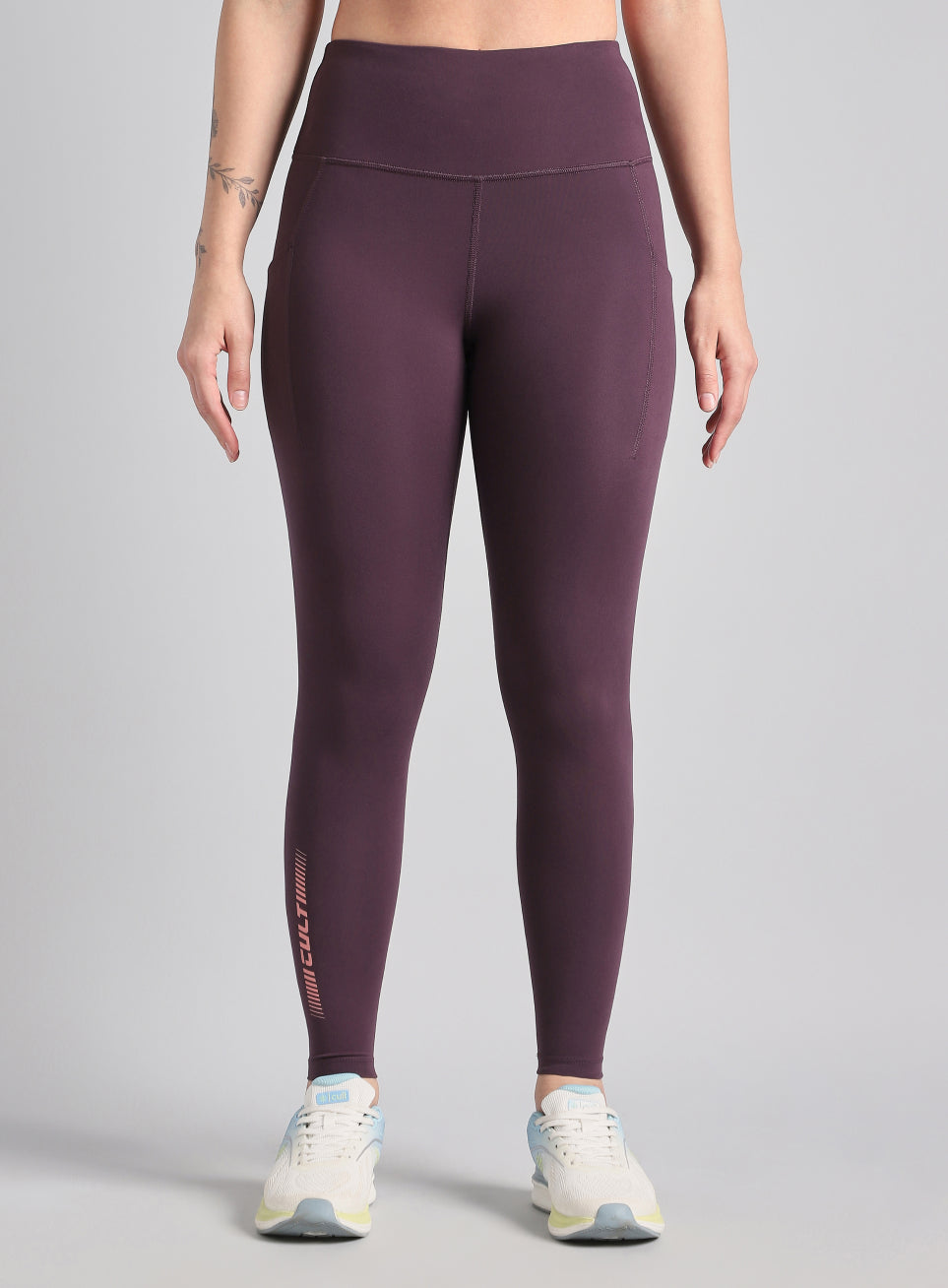 Women's Wine The Run Project COMFlex Tights