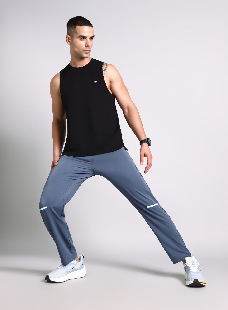 Men's Black Everyday Runner's Tank