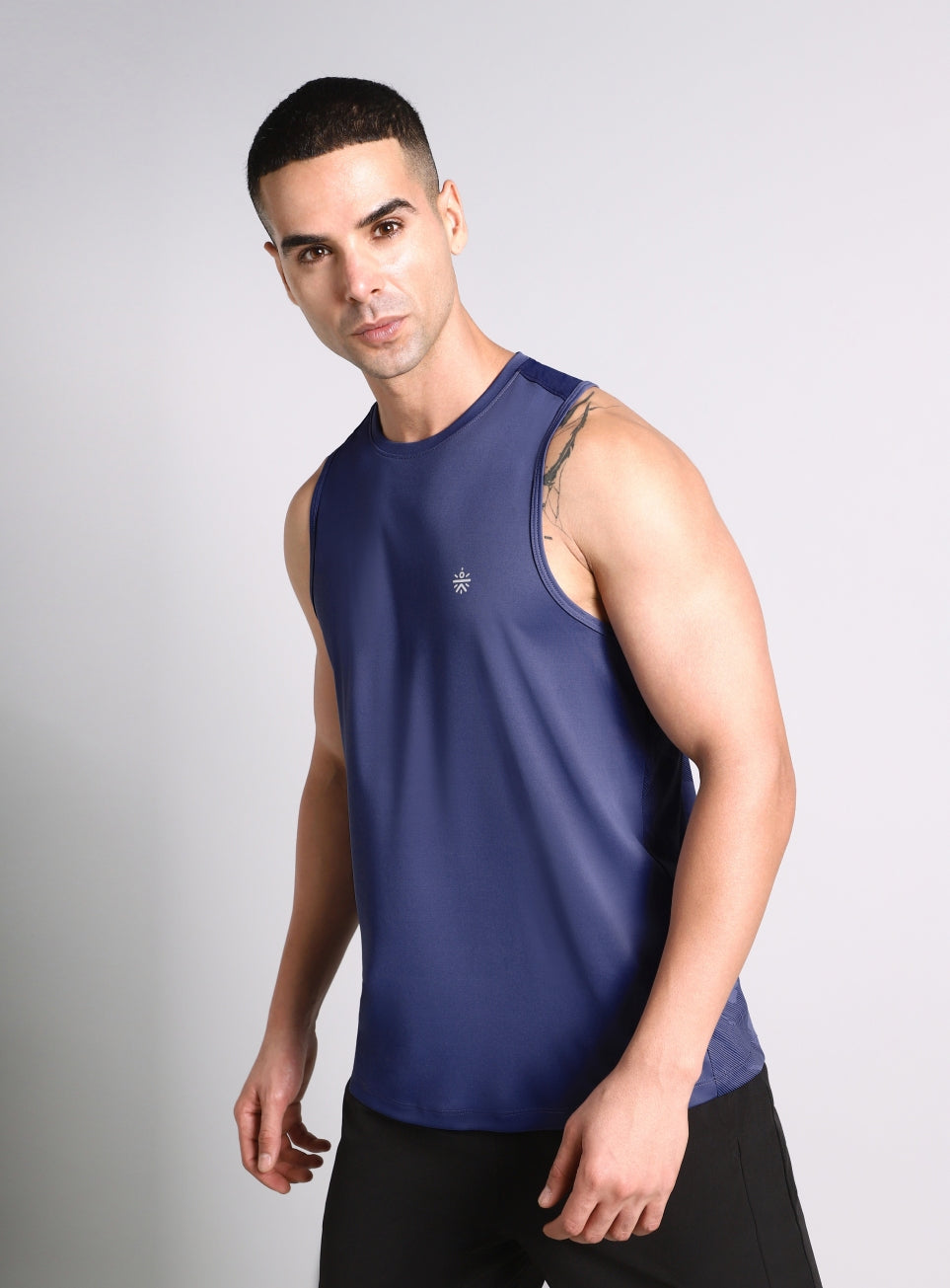 Men's Navy Urban Camo Motion Forward Running Tank
