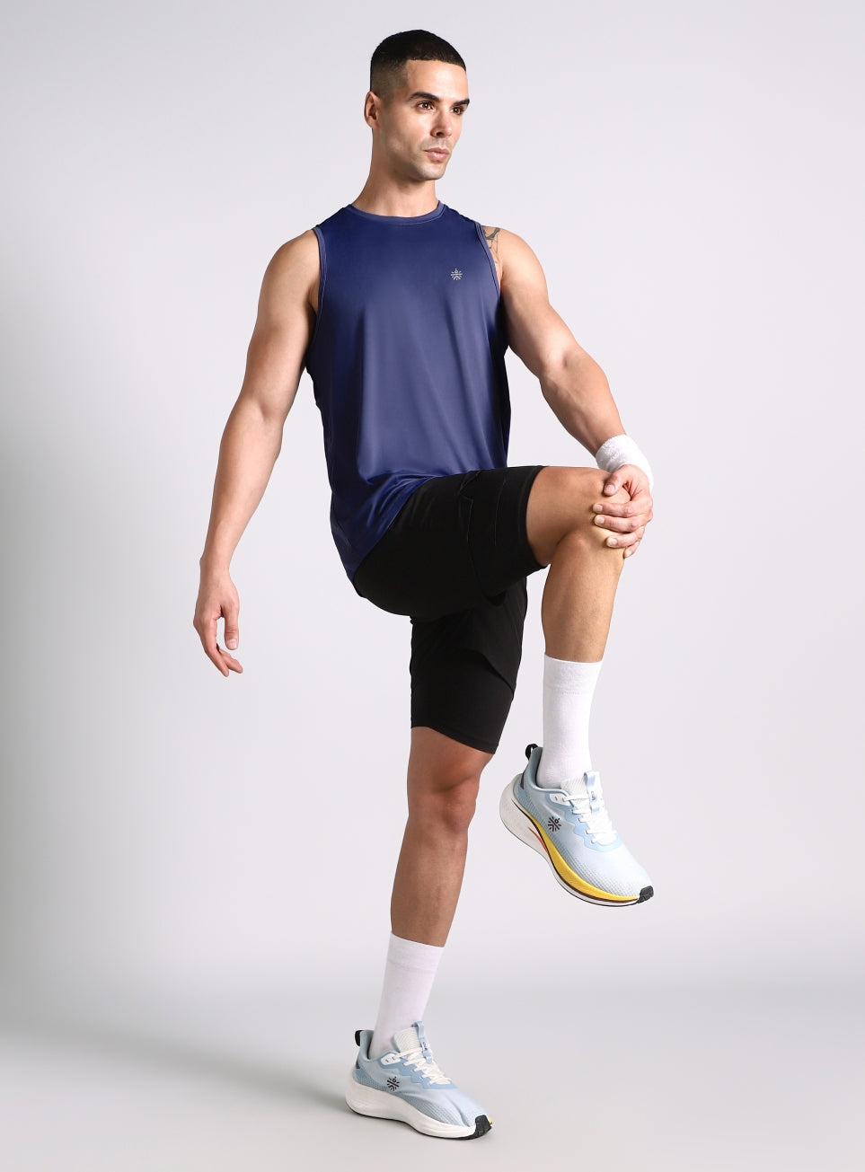 Men's Navy Urban Camo Motion Forward Running Tank