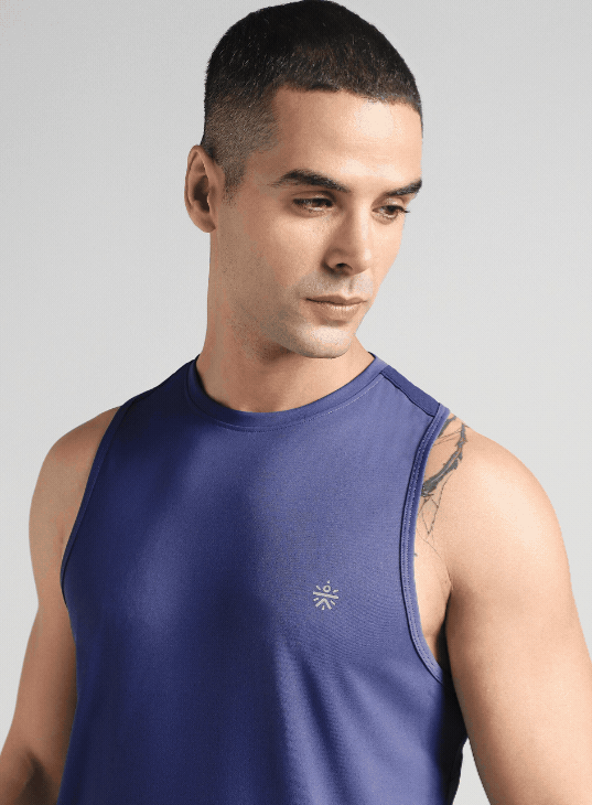Men's Navy Urban Camo Motion Forward Running Tank