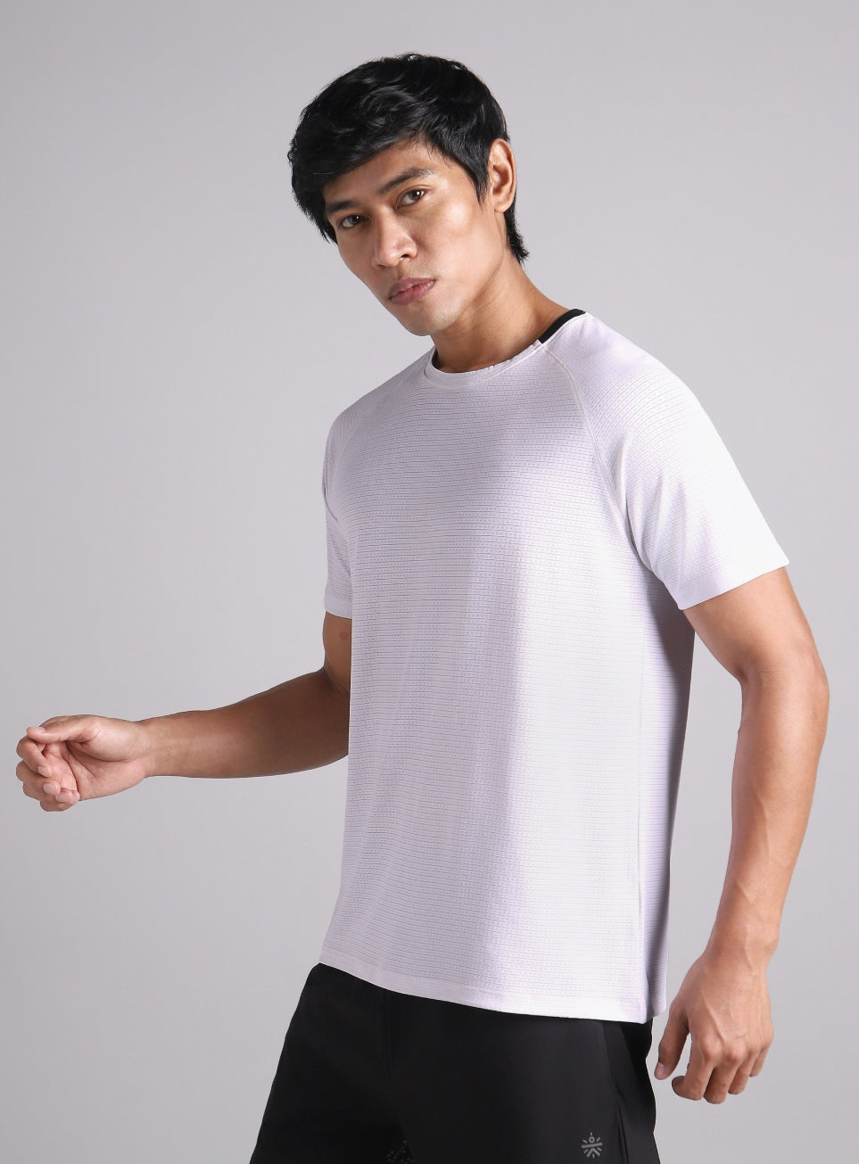 Men's Off White Ultra Runner's Technical Knit T-shirt