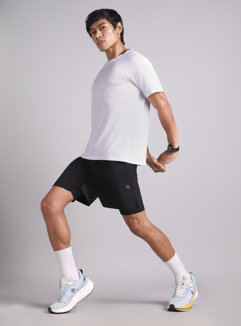 Men's Off White Ultra Runner's Technical Knit T-shirt