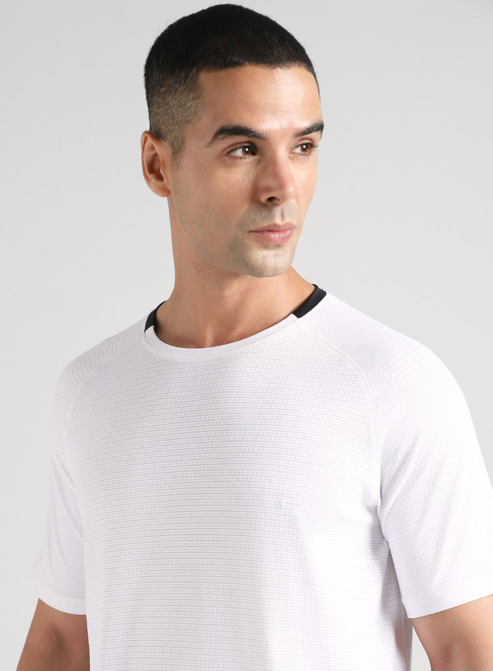 Men's Off White Ultra Runner's Technical Knit T-shirt
