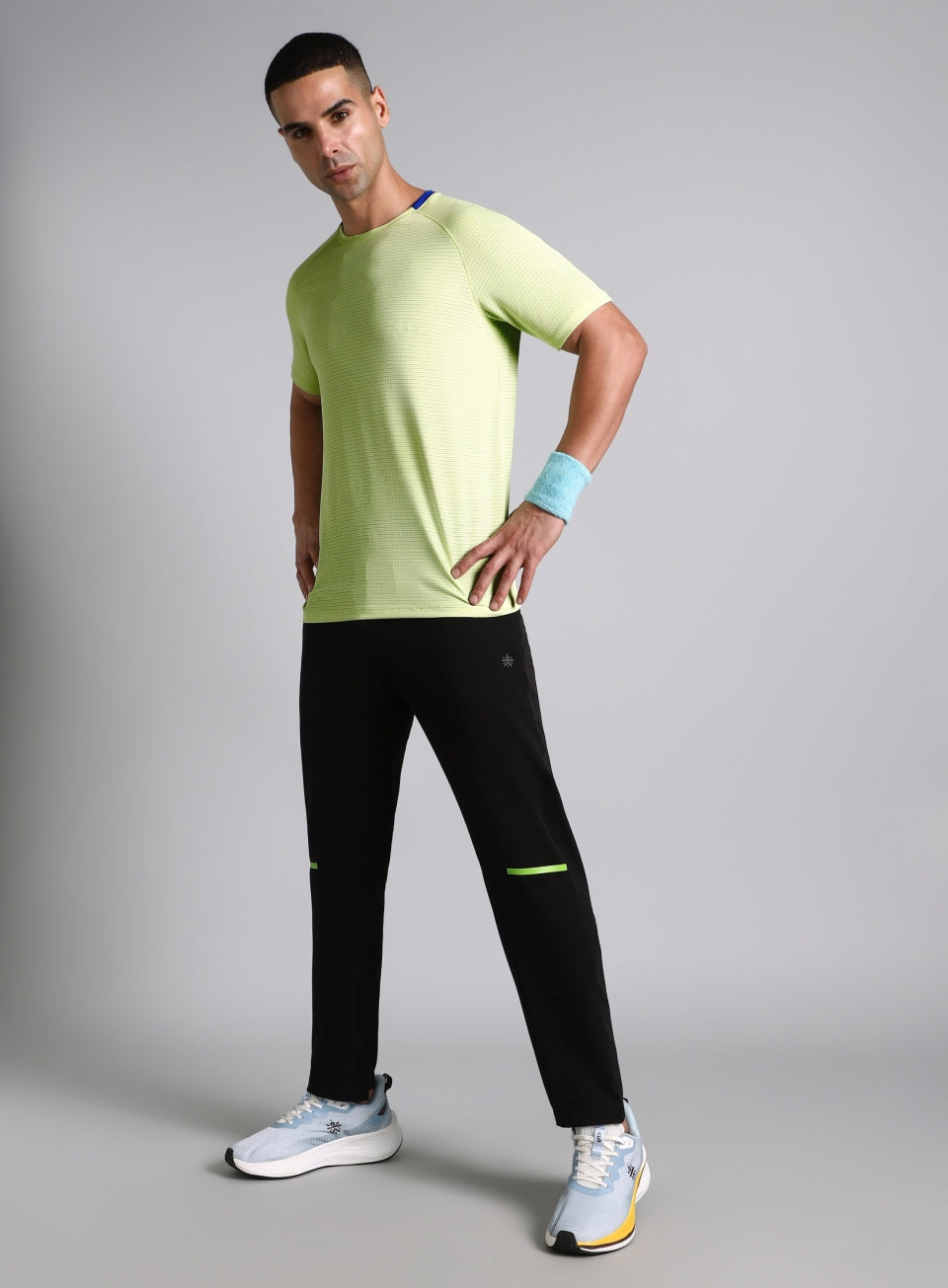 Men's Lime Ultra Runner's Technical Knit T-shirt