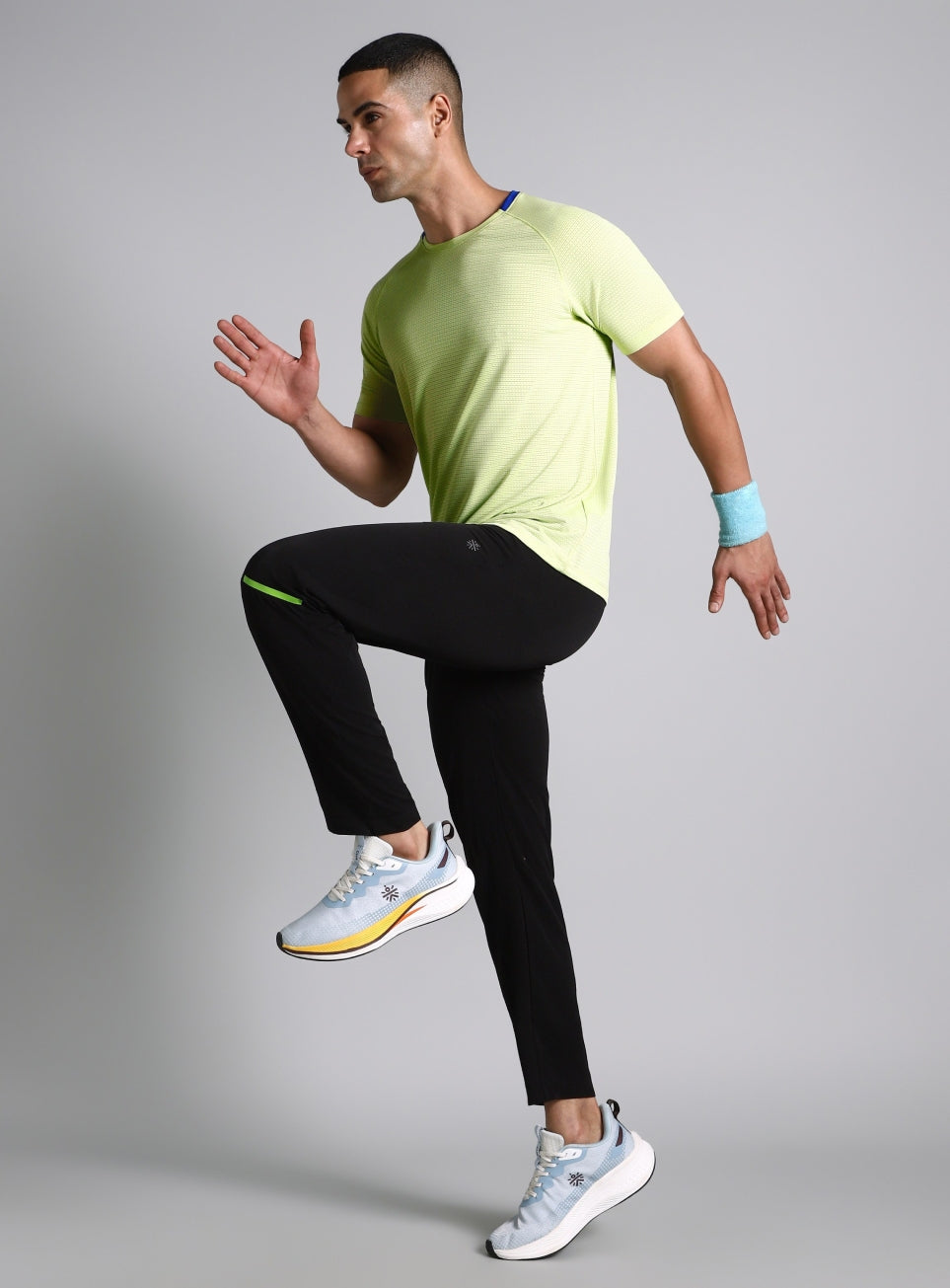 Men's Lime Ultra Runner's Technical Knit T-shirt