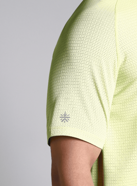 Men's Lime Ultra Runner's Technical Knit T-shirt