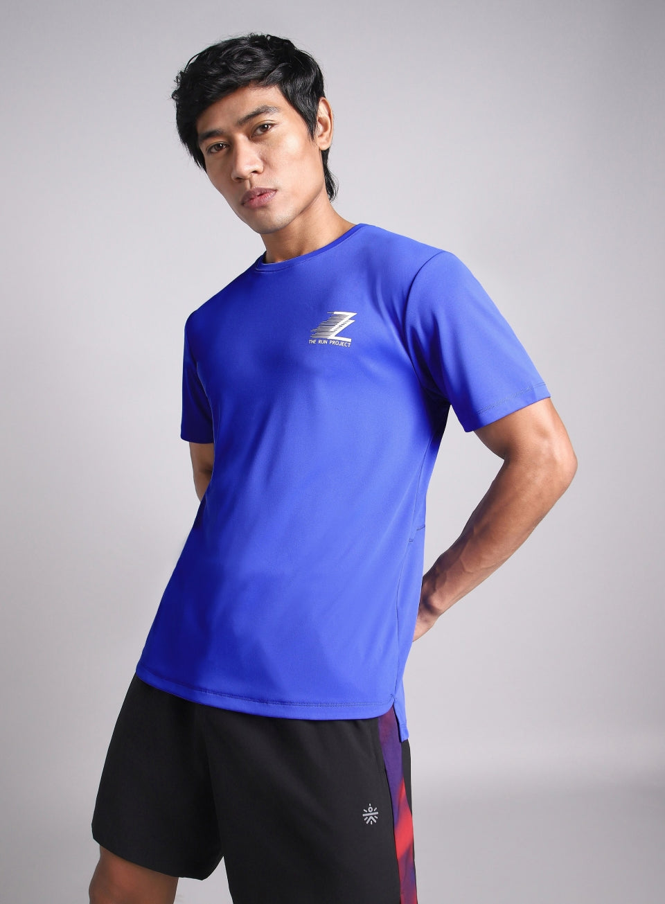 Men's Blue Runner's Essential Trail Run T-shirt