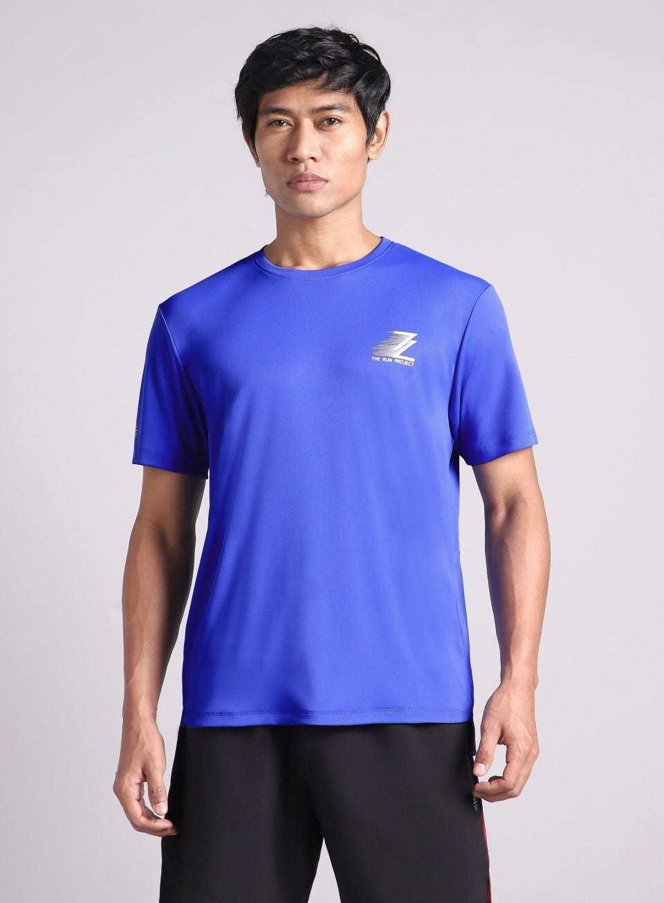 Men's Blue Runner's Essential Trail Run T-shirt
