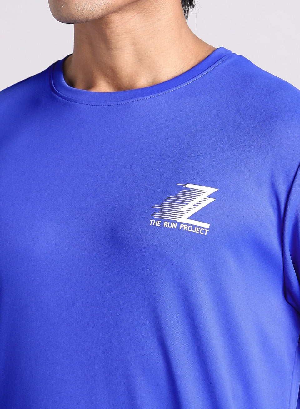 Men's Blue Runner's Essential Trail Run T-shirt