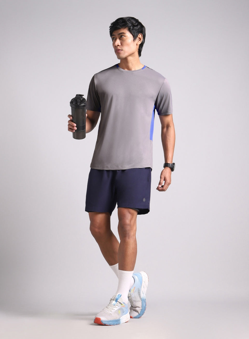 Men's Runner's Grey Flex Tee