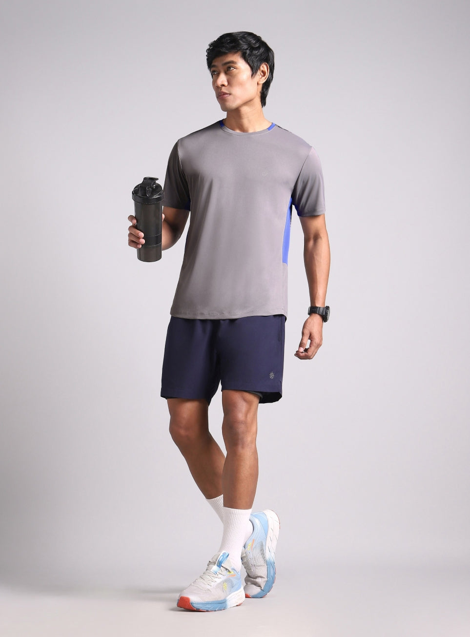 Men's Runner's Grey Flex Tee