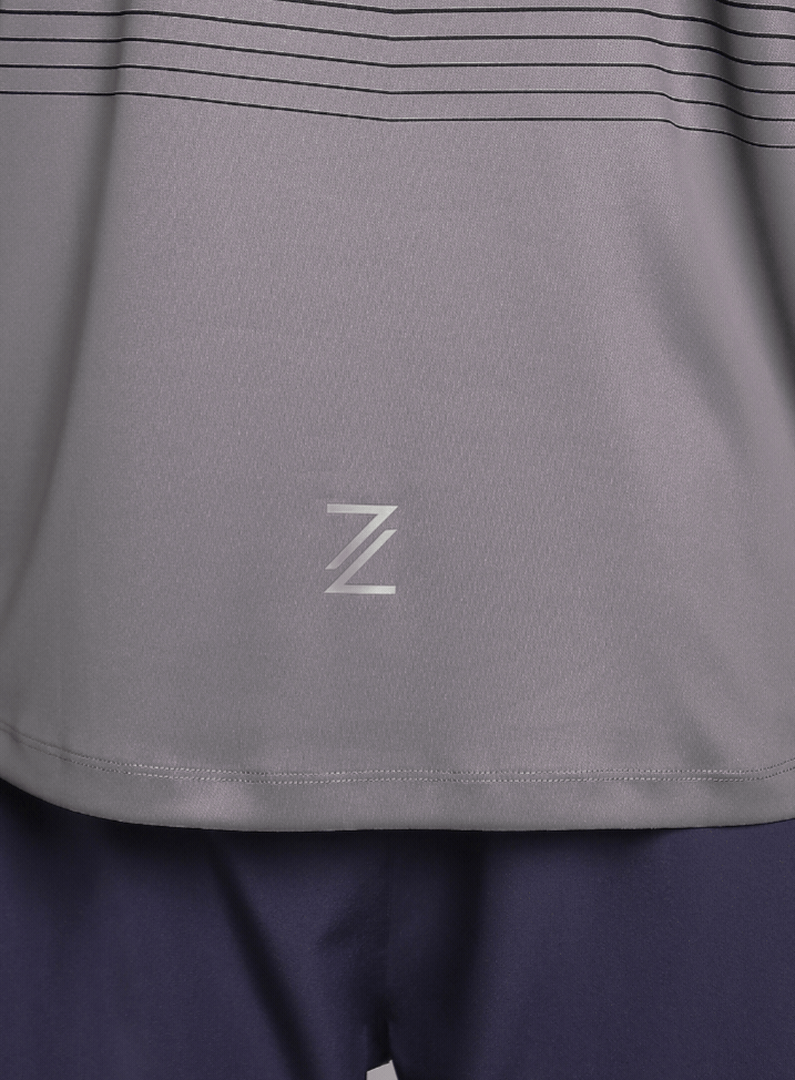 Men's Runner's Grey Flex Tee