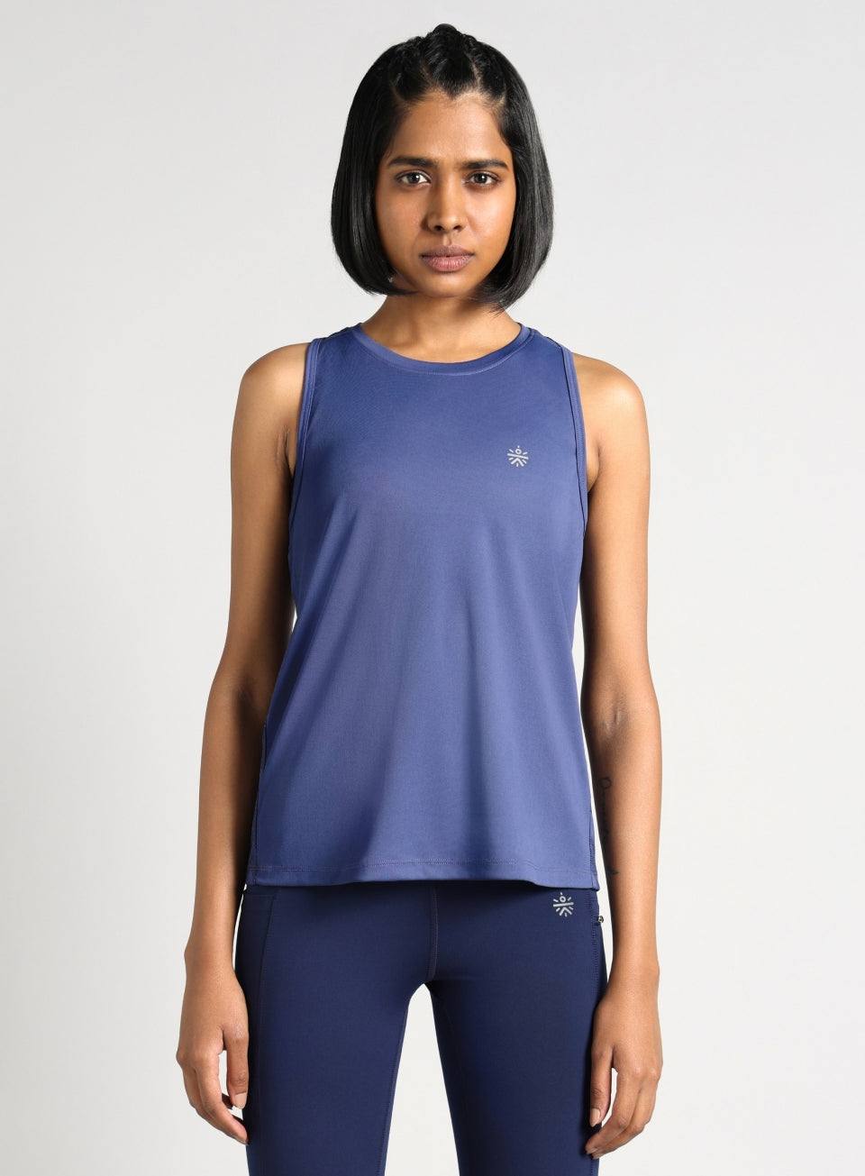 Women's Blue Urban Camo Running Tank Top