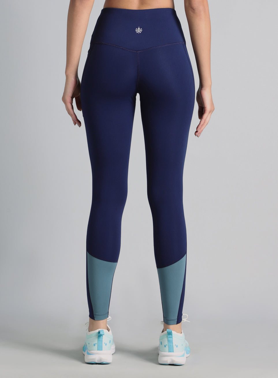 Women's Blue Dance Flow Tights