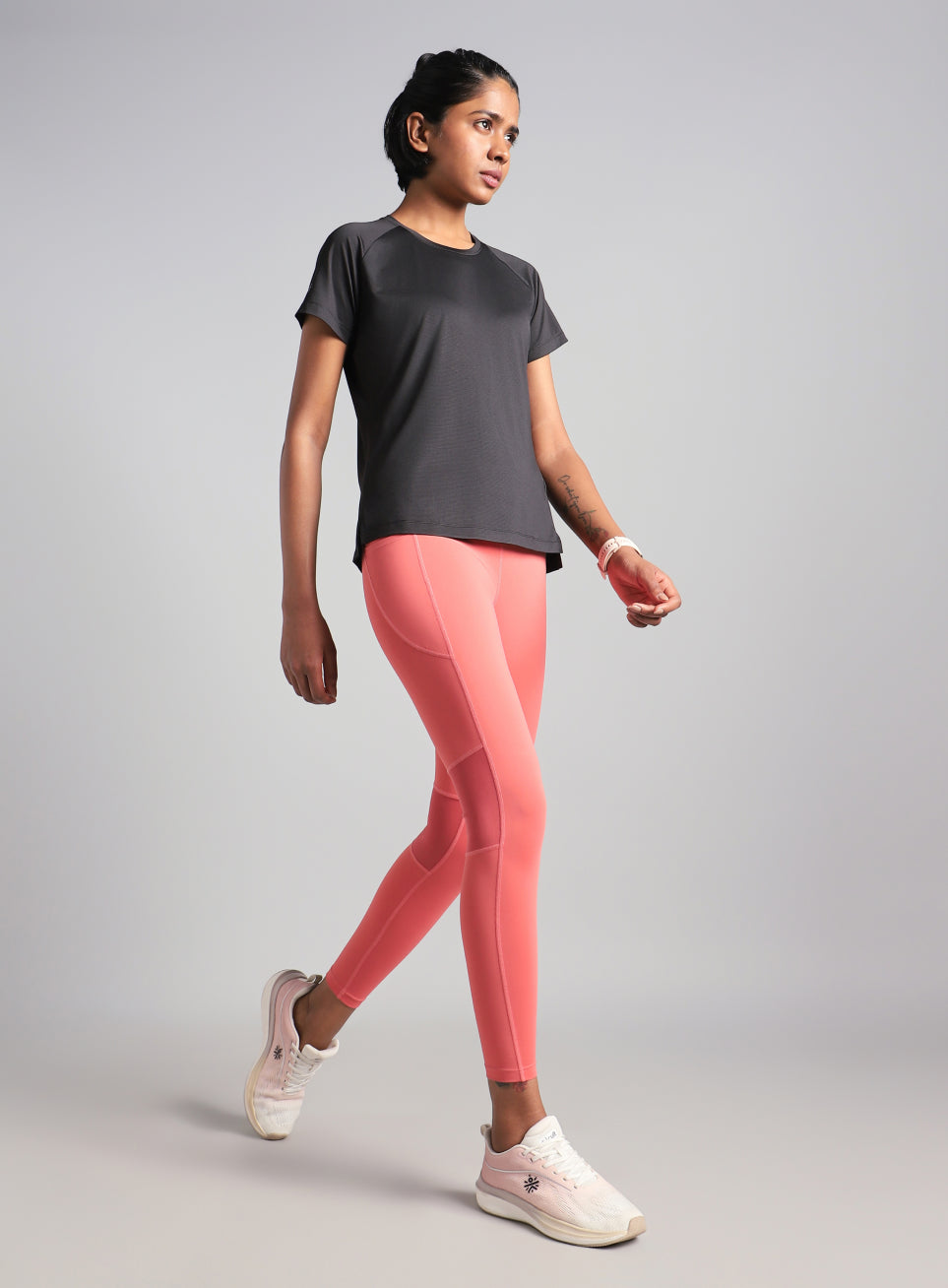 Women's Black Swift Runner Tee
