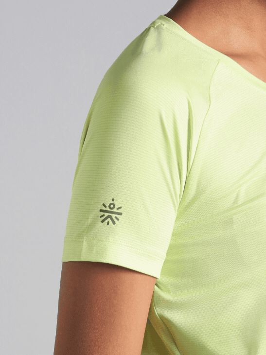 Women's Green Swift Runner Tee