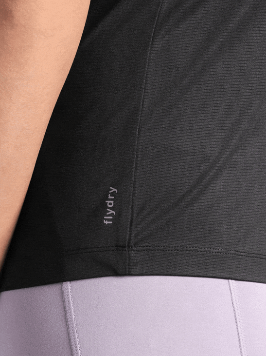 Women's Black Spirit Run T-shirt