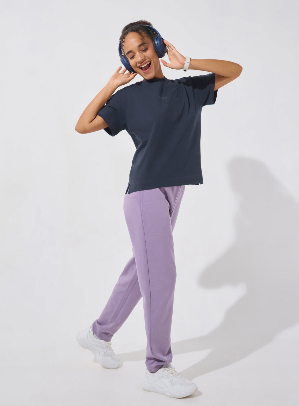 Women's Navy Soft Form Easy Fit Everyday T-shirt