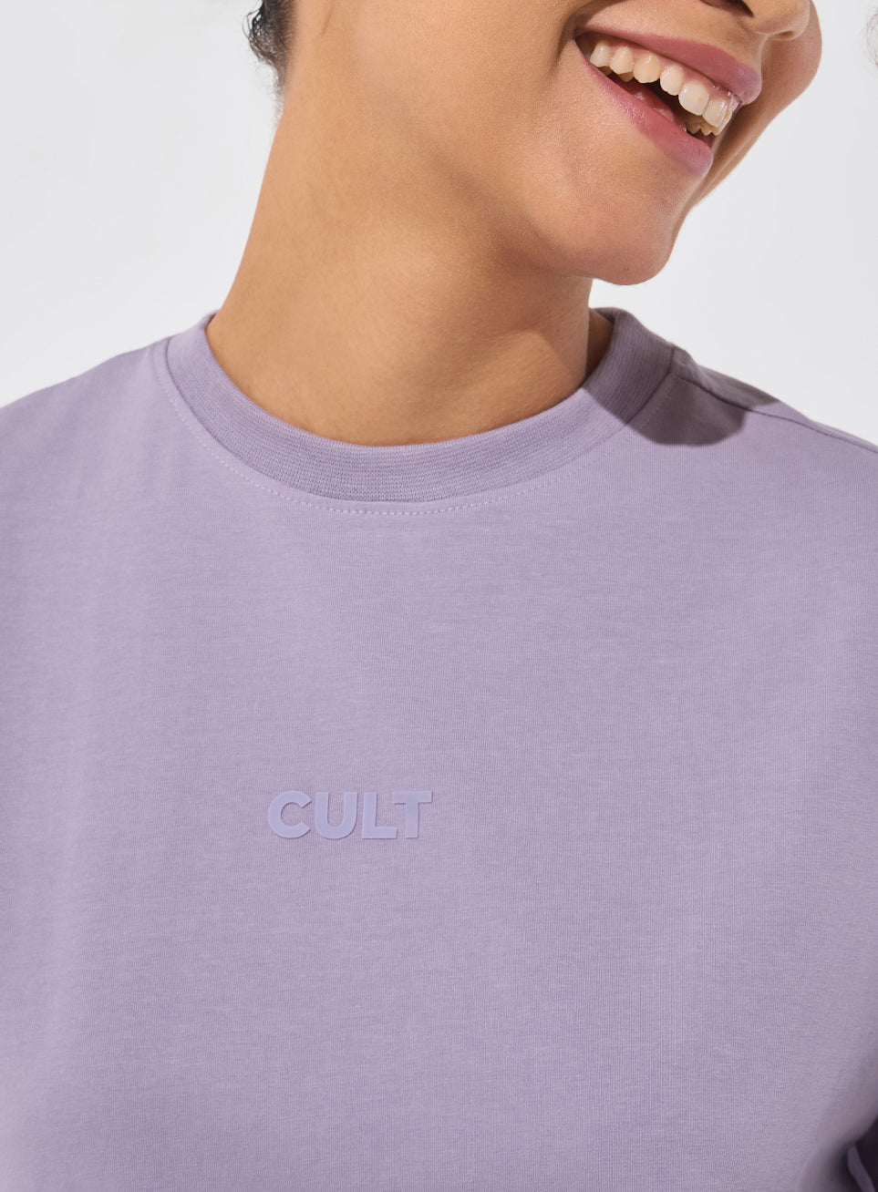 Women's Purple Soft Form Easy Fit Everyday T-shirt