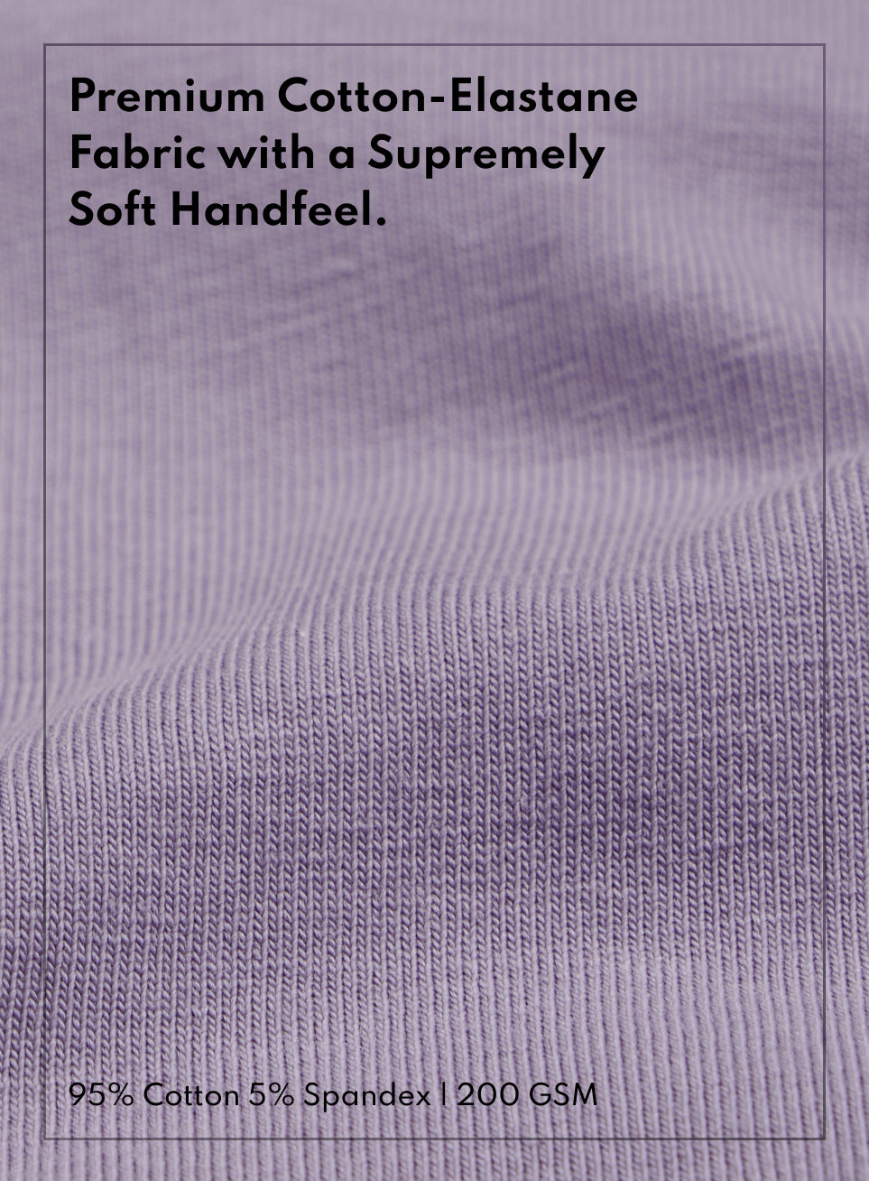 Women's Purple Soft Form Easy Fit Everyday T-shirt