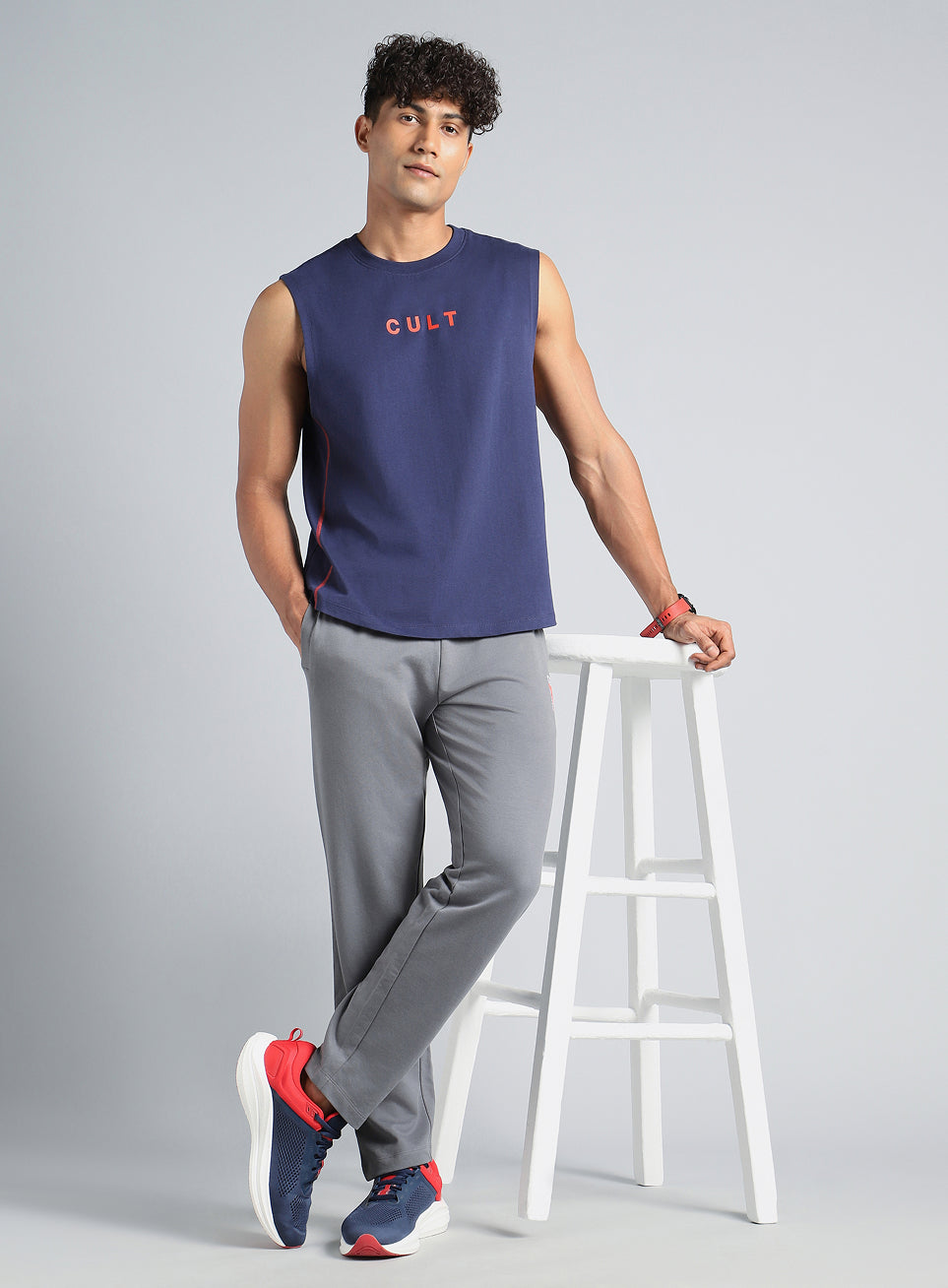 Men's Navy Chill Day Tank