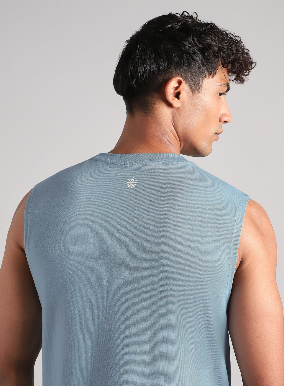 Men's Sky Blue Chill Day Tank