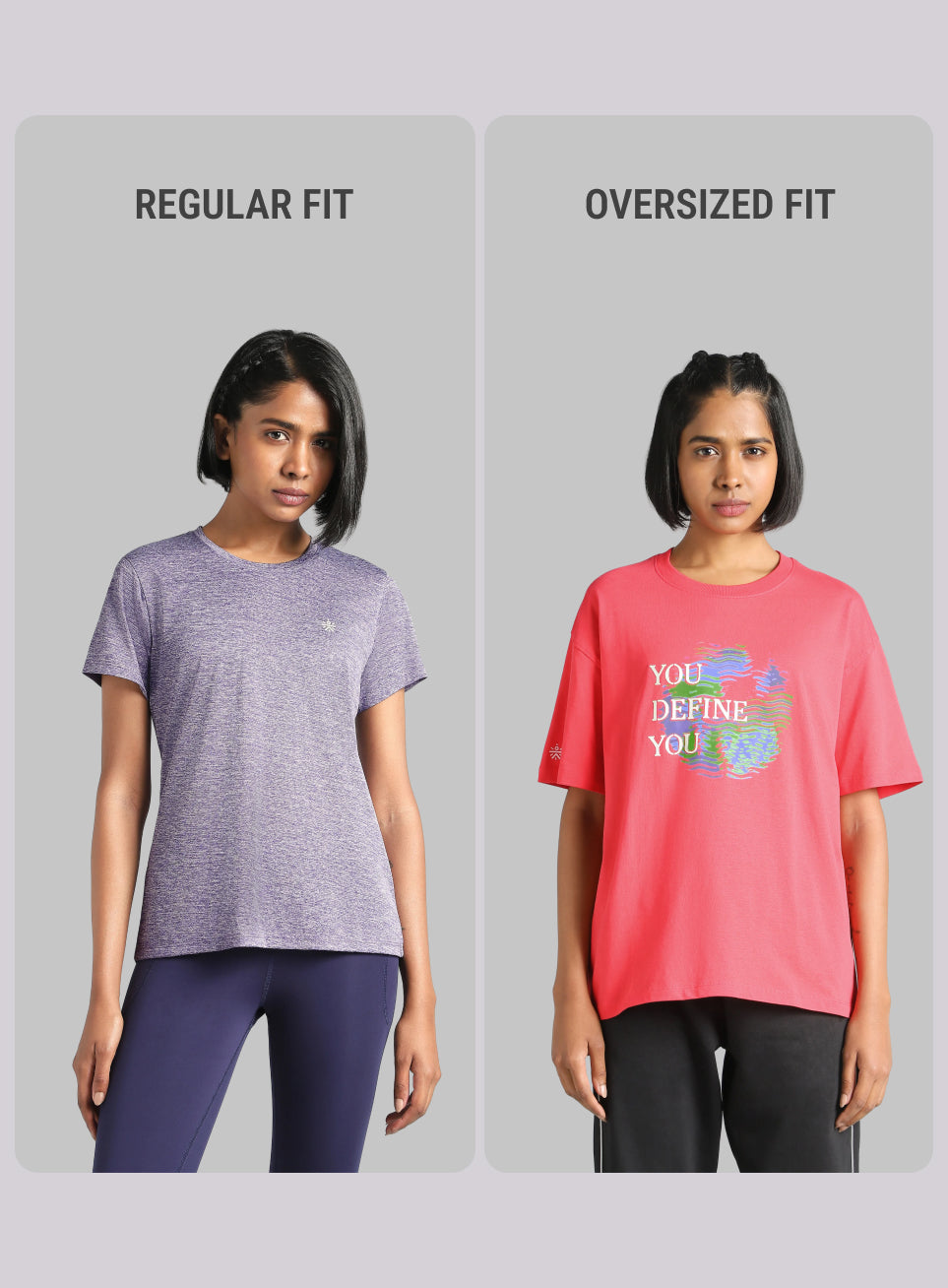 Women's Red Graphic Oversized Fit T-Shirt