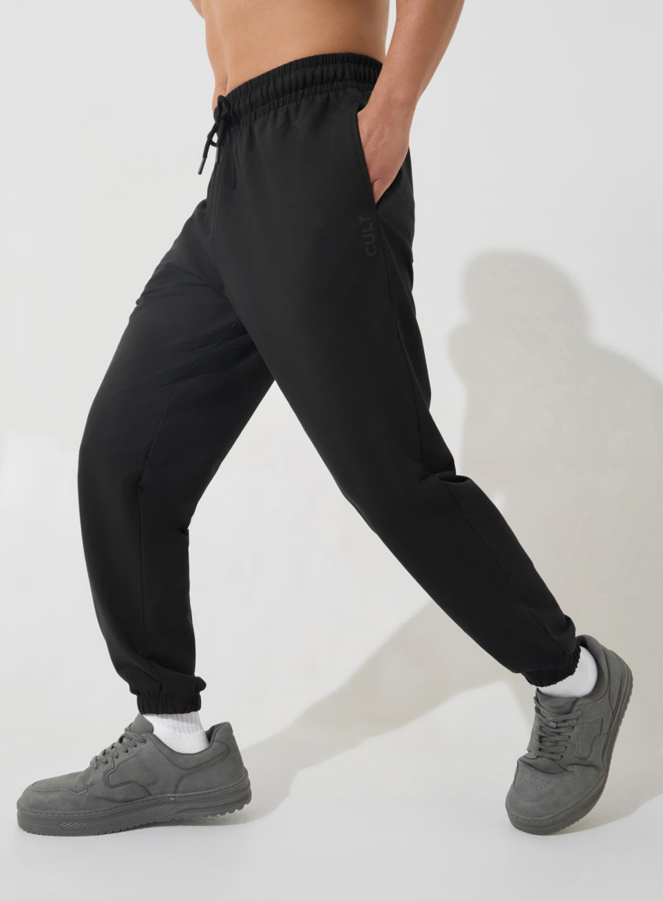 Men's Black Soft Form Classic Joggers