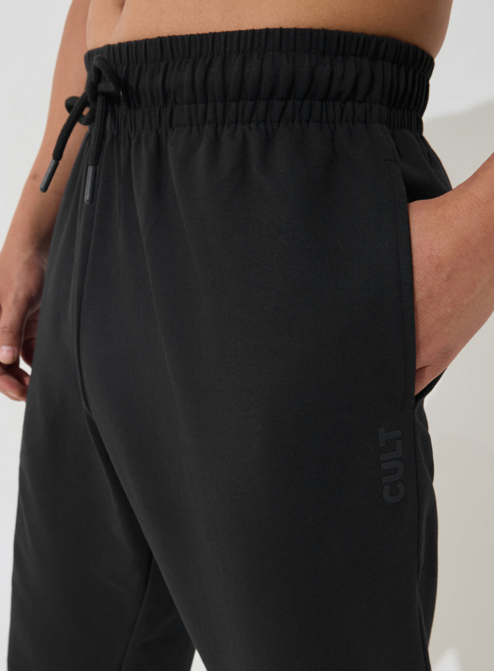 Men's Black Soft Form Classic Joggers