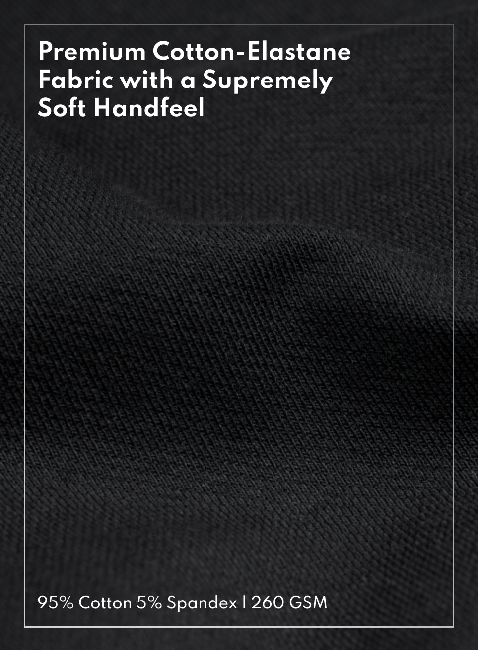 Men's Black Soft Form Classic Joggers