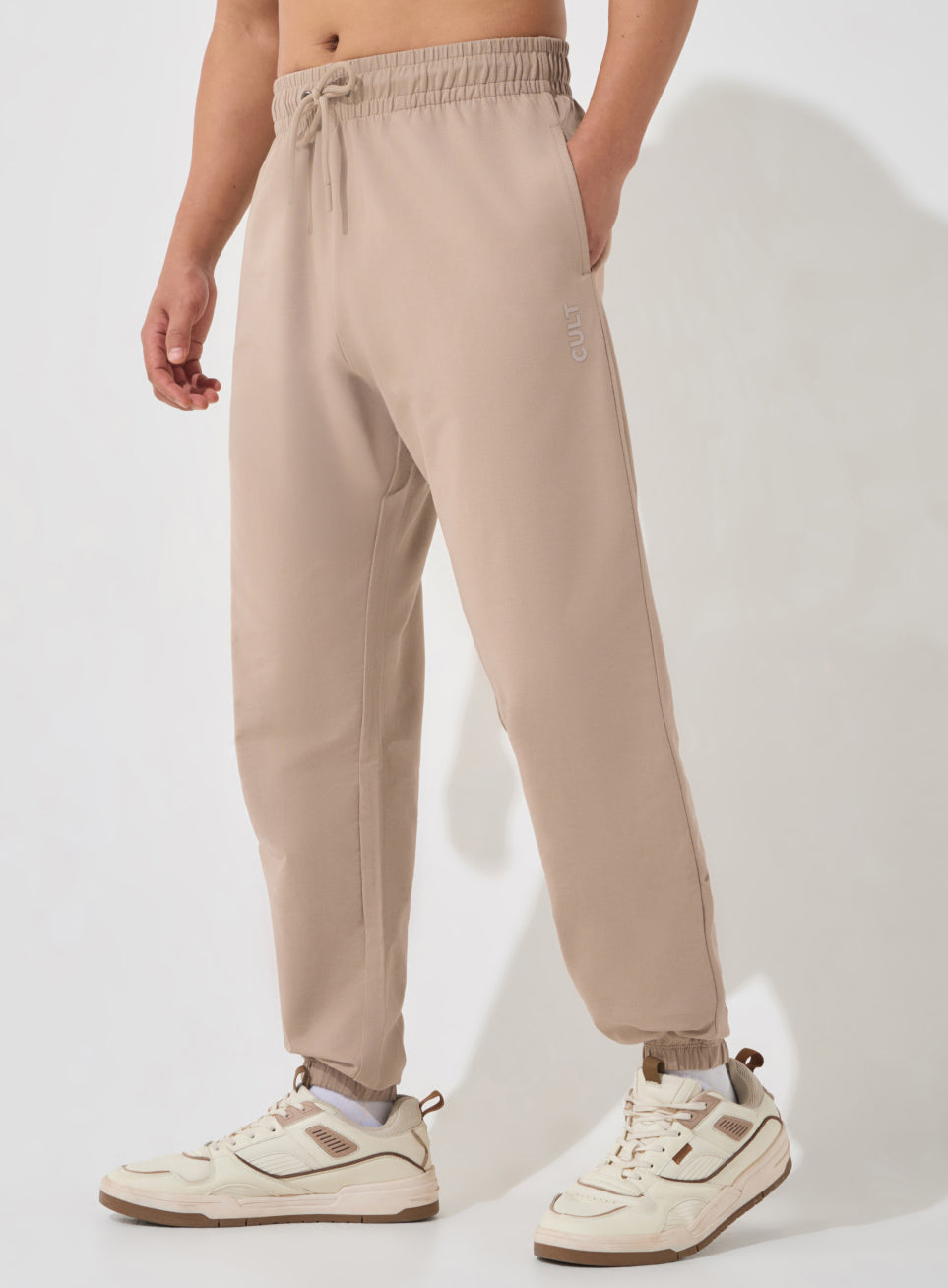 Men's Brown Soft Form Classic Joggers