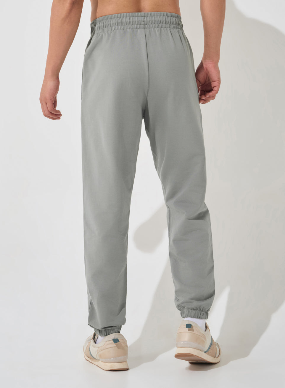 Men's Grey Soft Form Classic Joggers