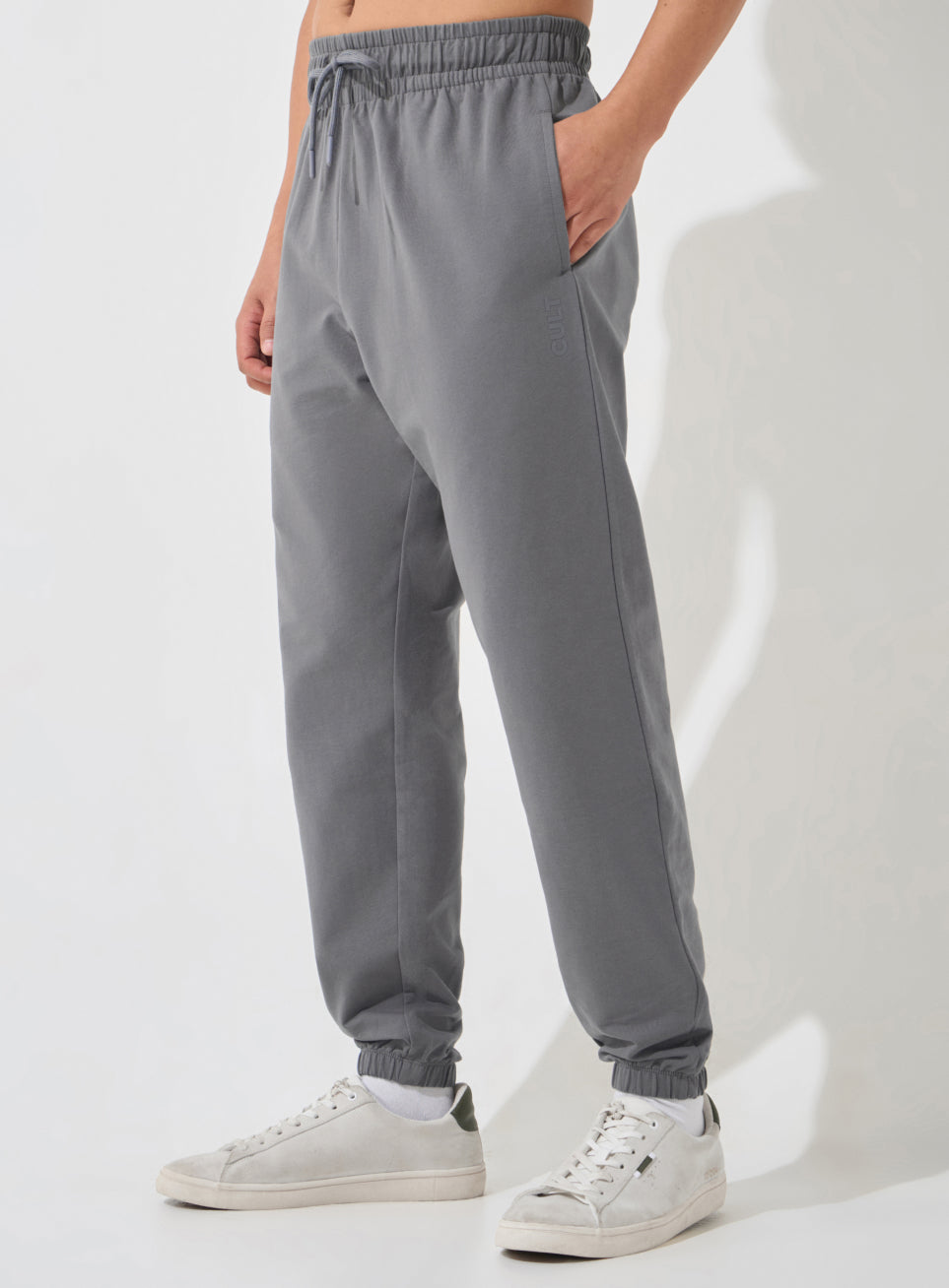 Men's Dark Grey Soft Form Classic Joggers