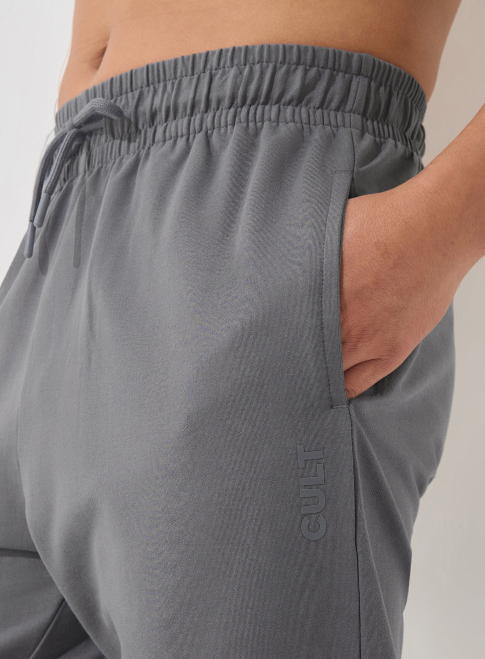 Men's Dark Grey Soft Form Classic Joggers