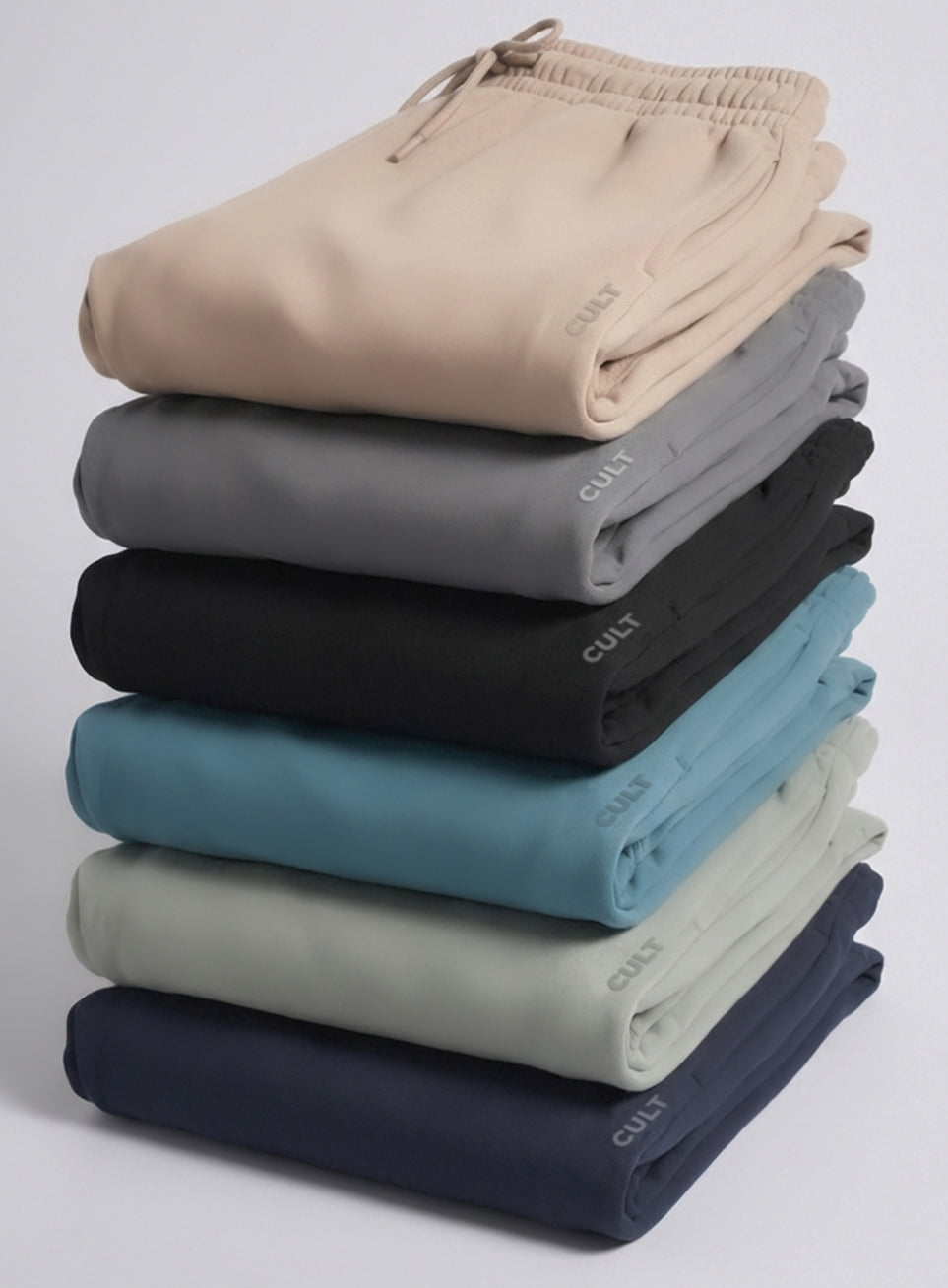 Men's Dark Grey Soft Form Classic Joggers