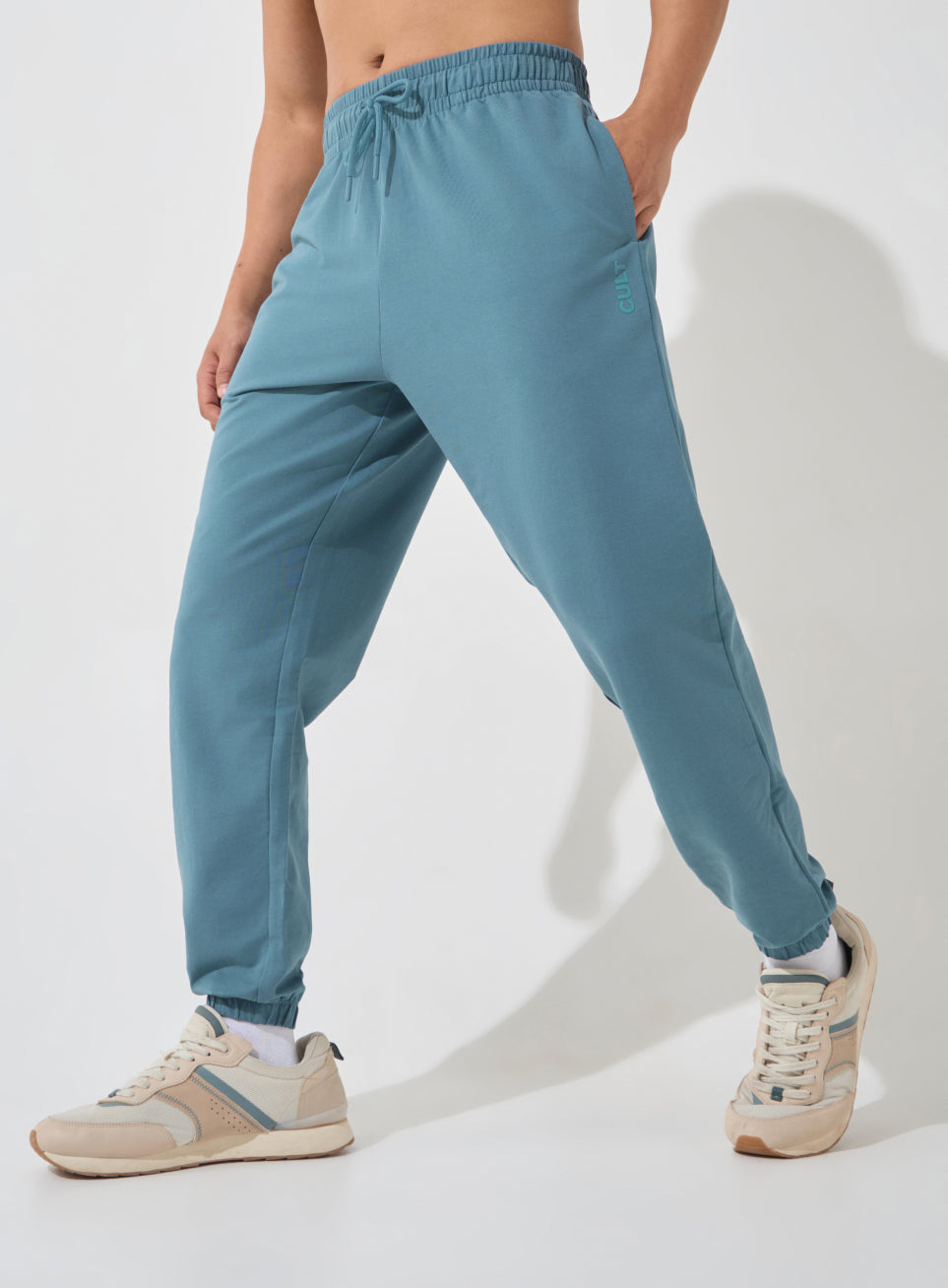 Men's Blue Soft Form Classic Joggers
