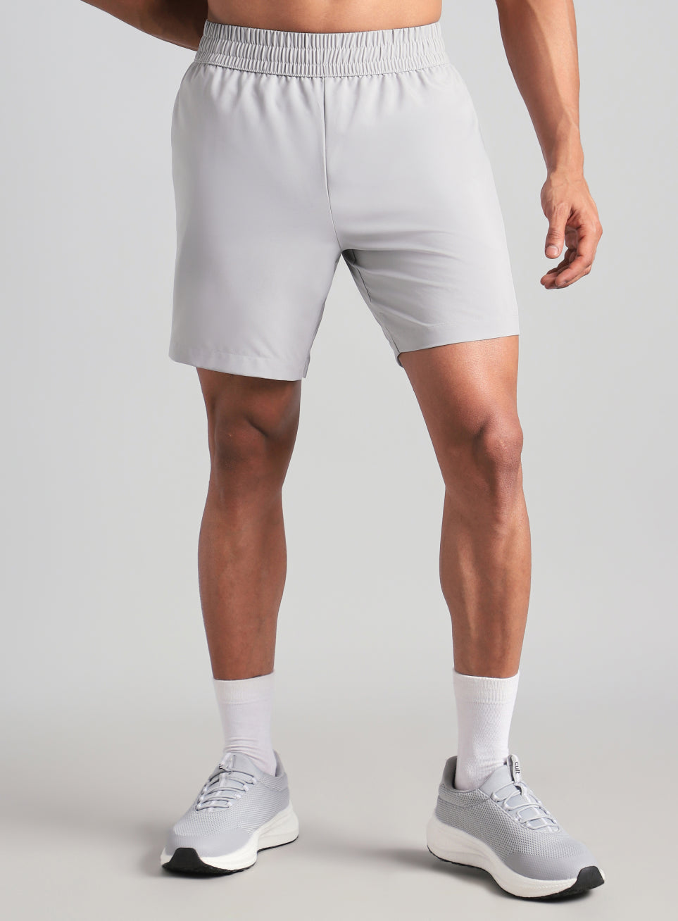 Men's Grey Swift Runner Shorts