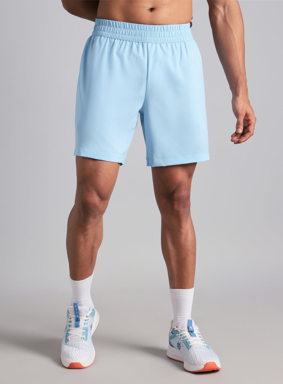 Men's Blue Swift Runner Shorts