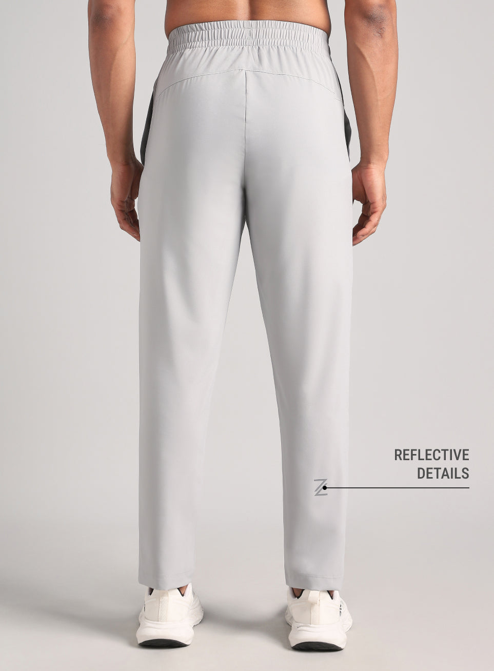 Men's Grey Swift Run Trackpants