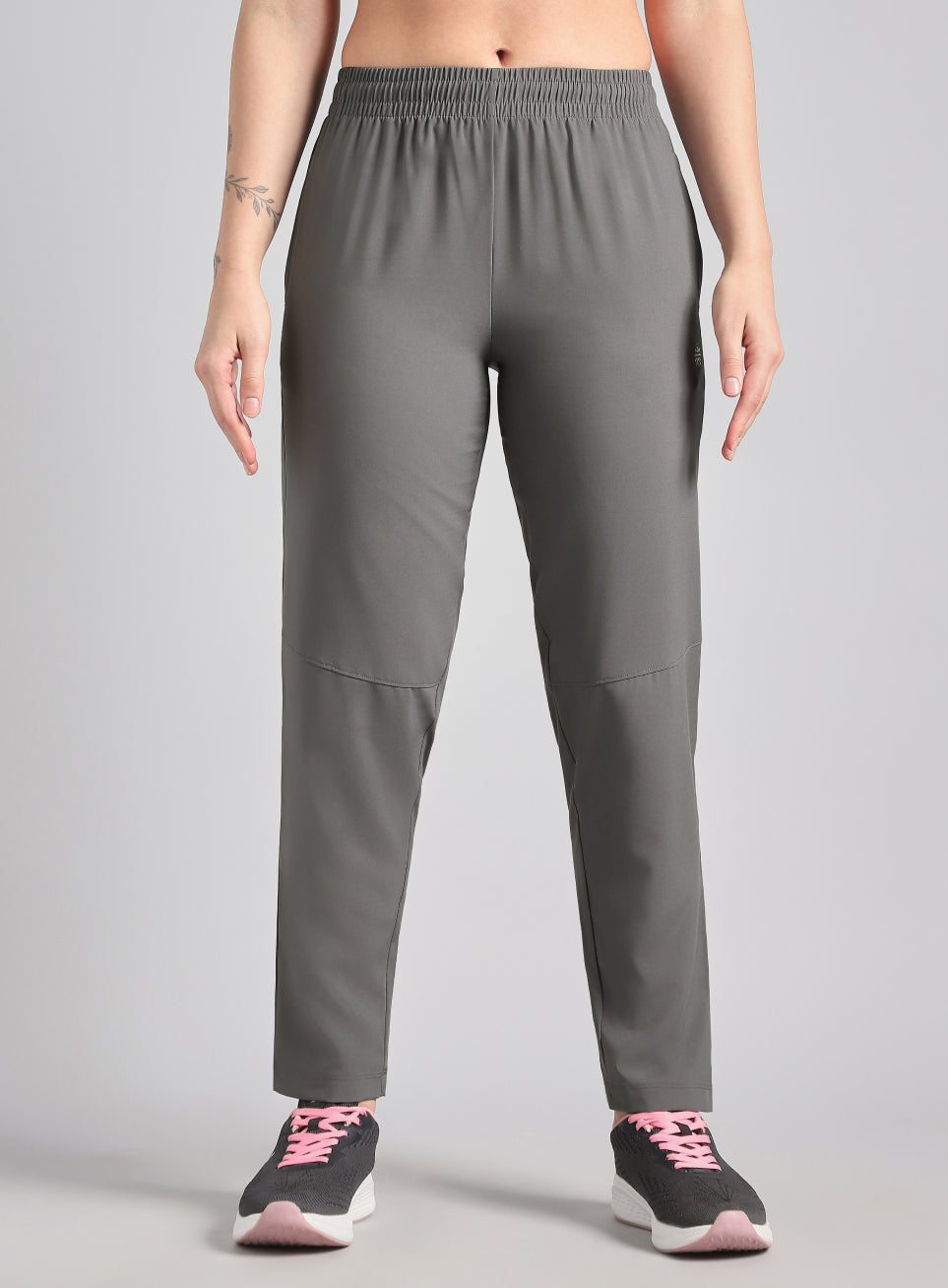 Women's Grey The Run Project Trackpant