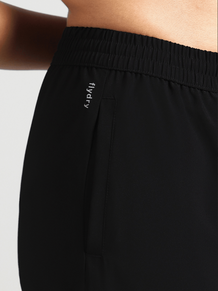 Women's Black Elevated Run Shorts