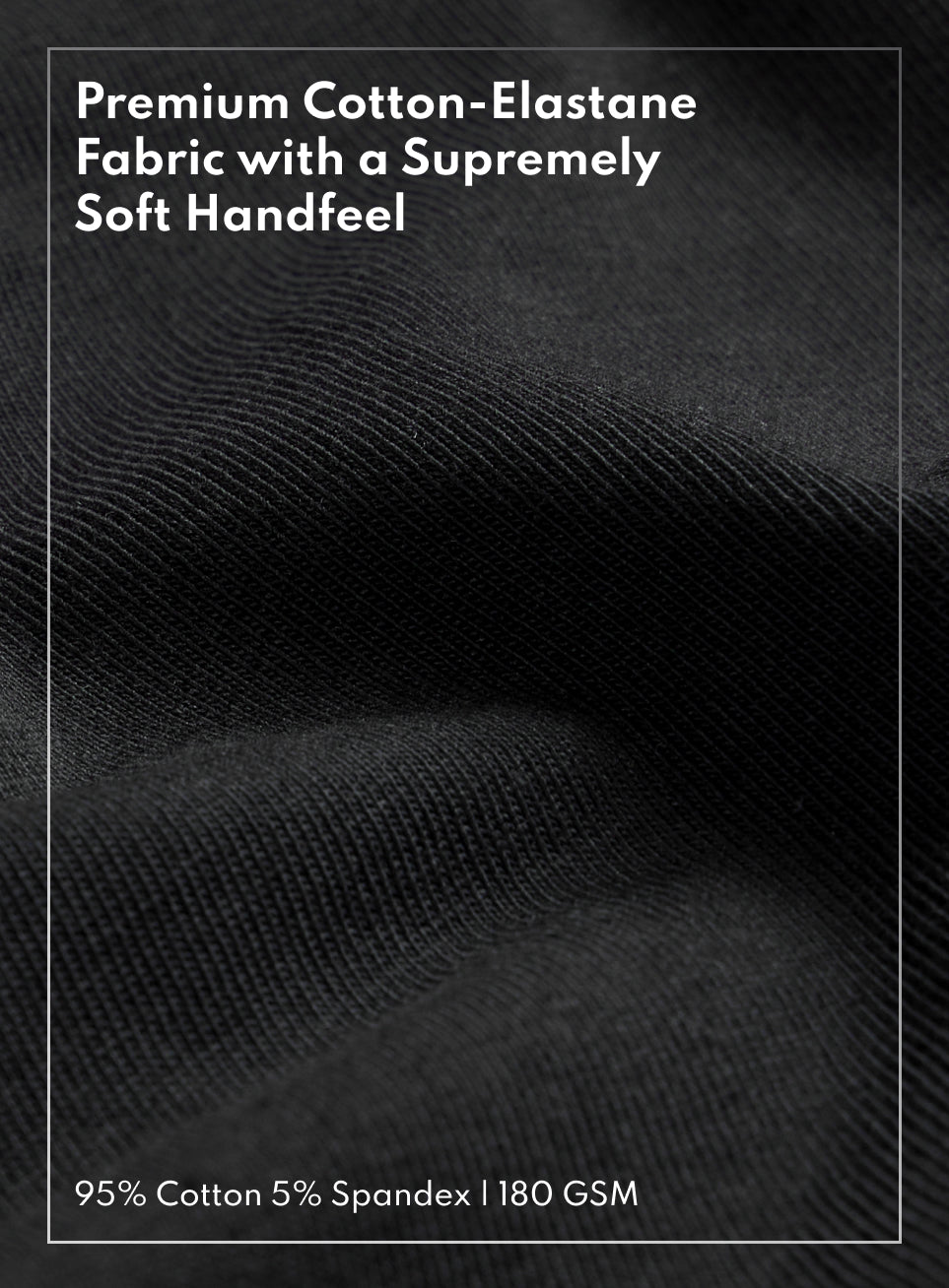 Men's Black Soft Form Classic T-shirt