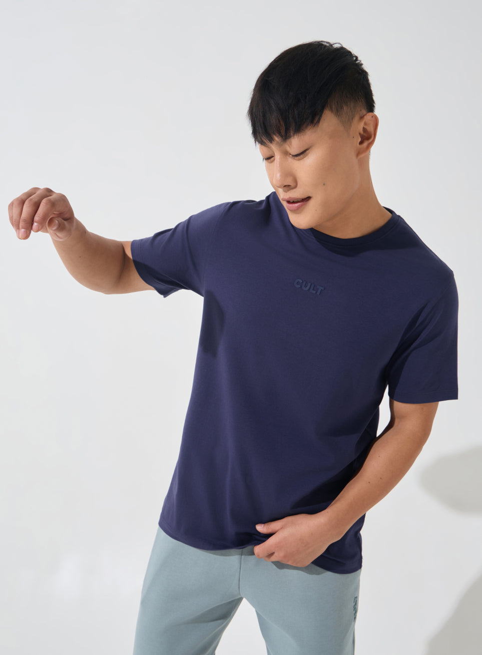 Men's Navy Soft Form Classic T-shirt